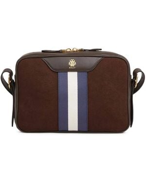 Bally Sac Porté Épaule À Détail De Logo - Marron