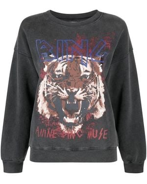 Anine bing tiger sweatshirt australia new arrivals