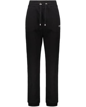 Balmain Drawstring-Waist Track Trousers - Black