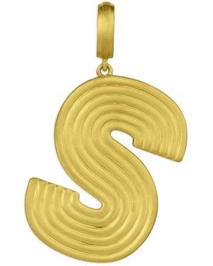 LEIGH MAXWELL Colgante S En Oro Amarillo De 18 Ct - Metálico