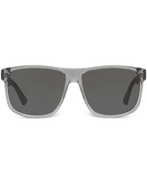 Gucci Square Shaped Sunglasses - Grey