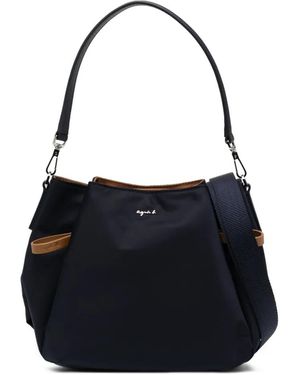 agnès b. 2-Way Tote Bag - Black