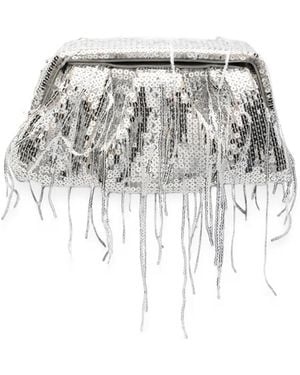 THEMOIRÈ Athena Clutch Mit Pailletten - Mettallic