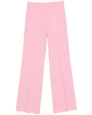 MSGM Virgin Wool-Blend Pants - Pink