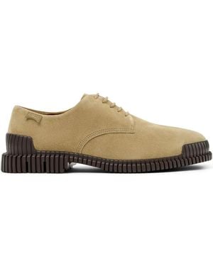 Camper Derbies Pix À Lacets - Brown