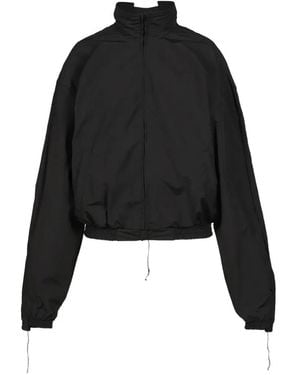 Vetements Zip-Up Tracksuit Jacket - Black