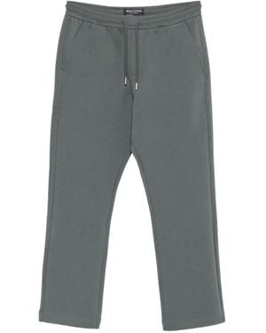 Marc O' Polo Drawstring-Fastening Track Trousers - Grey