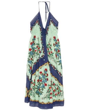 FARM Rio Fruit Beauty Maxi Dress - Blue