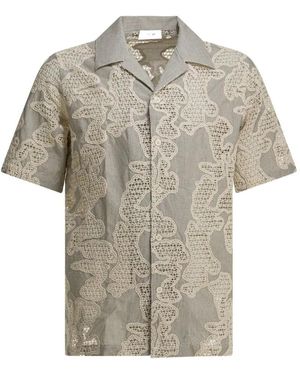 NN07 Julio Cotton Shirt - Grey