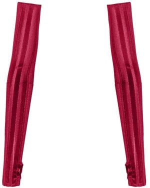 Amir Slama X Astrid Striped Gloves - レッド