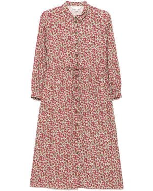 To b. by agnès b. Flower Print Dress - Red
