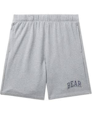 Chocoolate Shorts Con Stampa - Grigio
