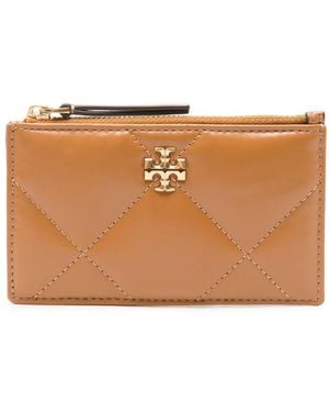 Tory Burch Kira カードケース - ブラウン