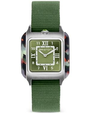 Briston Streamliner Kennedy 30 Mm Horloge - Groen