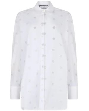 Philipp Plein Monogram Shirt - White