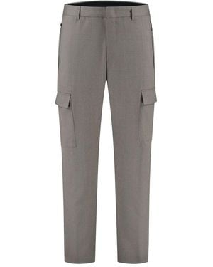 PT Torino Pantalon À Poches Cargo - Grey