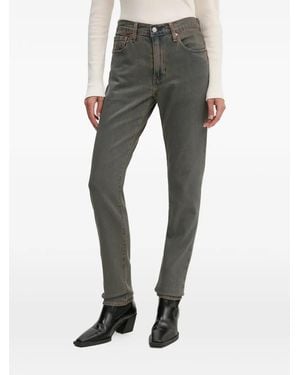 Levi's 512 Slim Taper Patch Jeans - Grey