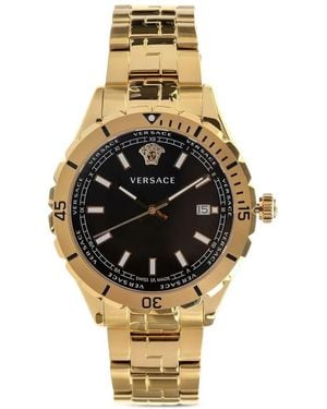 Versace Hellenyium 42Mm Watch - Metallic