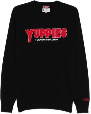 MC2 Saint Barth Crew Neck Jumper - Black