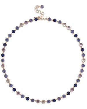 Irene Neuwirth Collar Classic De Eslabones Con Lapislázuli Y Tanzanita - Metálico