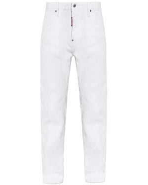 DSquared² 642 Straight-Leg Jeans - White