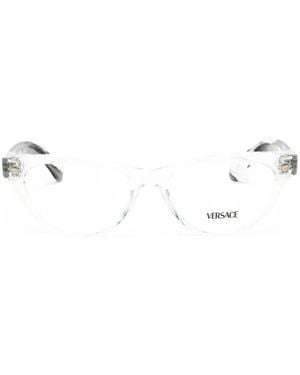Versace Cat-Eye Glasses - White