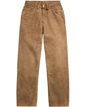 RRL High Boy Jeans - Brown