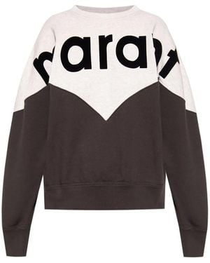 Isabel Marant Hoodie Huston À Logo Imprimé - Multicolor