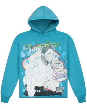 Barriers James Ponder Graphic Hoodie - Blue