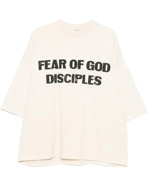 Fear Of God Disciples T-Shirt - Natur