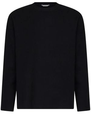 Hevò Fiumara Crew-Neck Jumper - Black