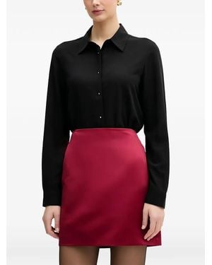 Benetton Buttoned Collared Shirt - Black