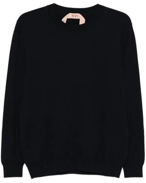 N°21 Crew-Neck Jumper - Black
