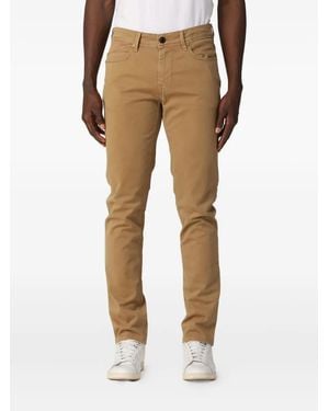 Re-hash Cotton Blend Straight-Leg Pants - Natural