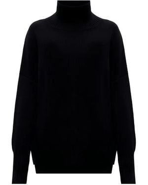 Lisa Yang Roll-Neck Cashmere Jumper - Black