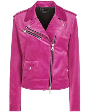 Giuseppe Zanotti Amelia Biker Jacket - Pink