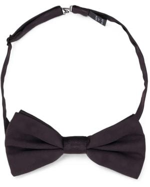Dolce & Gabbana Polka-Dot Jacquard Bow Tie - Black