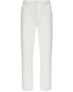 Balenciaga Straight-Leg Jeans - White