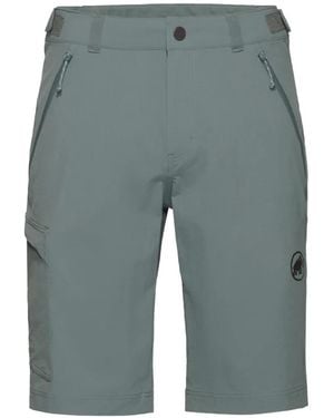 Mammut Runbold Iv Logo-Print Shorts - Grey