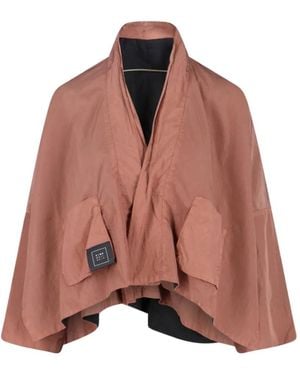 KIMO NO-RAIN Waterproof Cape Met Zak - Bruin