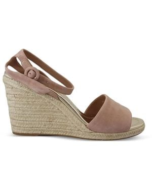 Prada Sandalias Tipo Alpargatas Con Cuña - Neutro