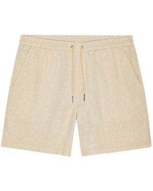 NN07 Linnen Shorts - Naturel