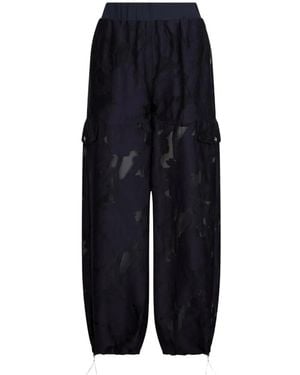 Liu Jo Drawstring Trousers - Blue
