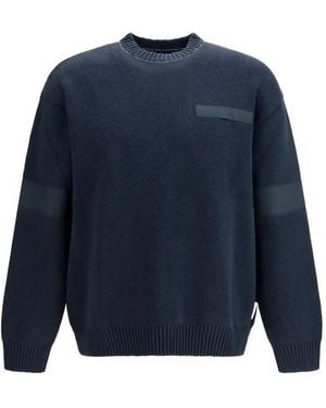 GR10K Jersey Replica 30000 A Paneles Con Cuello Redondo - Azul