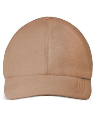 Moorer Robinsons Panelled Baseball Cap - Natural