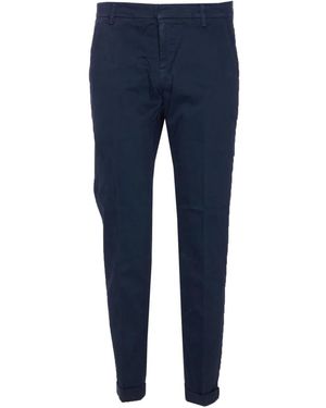 Dondup Button-Fly Trousers - Blue