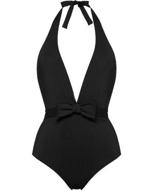 Eres Maillot De Bain Couture À Dos-Nu - Noir