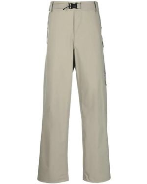 【新品】C.P. COMPANY Wide Pants C.P. COMPANY Wide-Leg Pleated Cotton-Gabardine Cargo