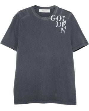 Golden Goose グラフィック Tシャツ - ブルー