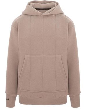 Hamza 247 Panelled Pocket Hoodie - Natural